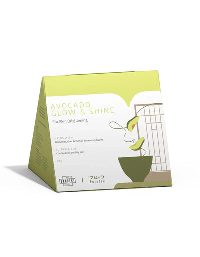 Kanpeki Lab Furutsu Avocado Glow & Shine Facial Kit