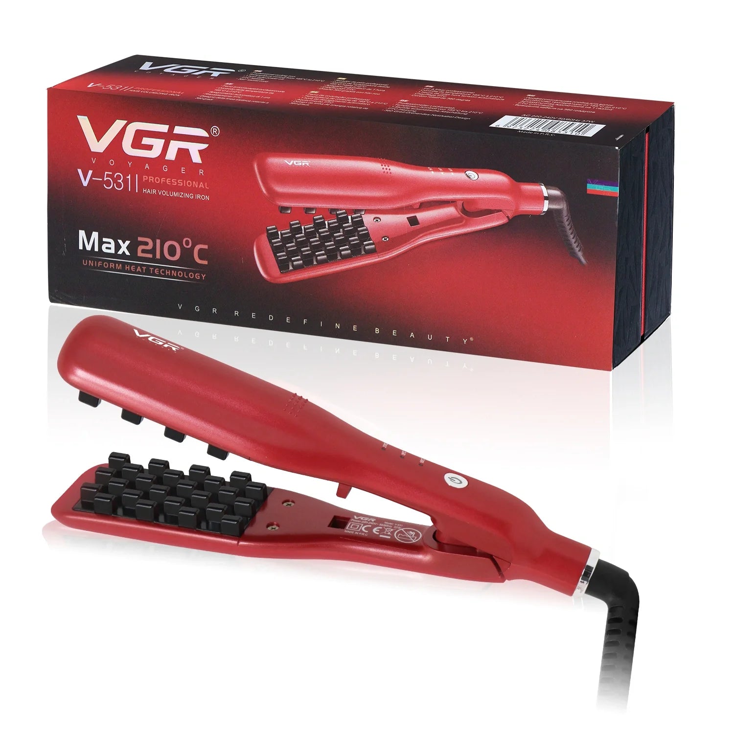 VGR V-531 hair volumizing iron