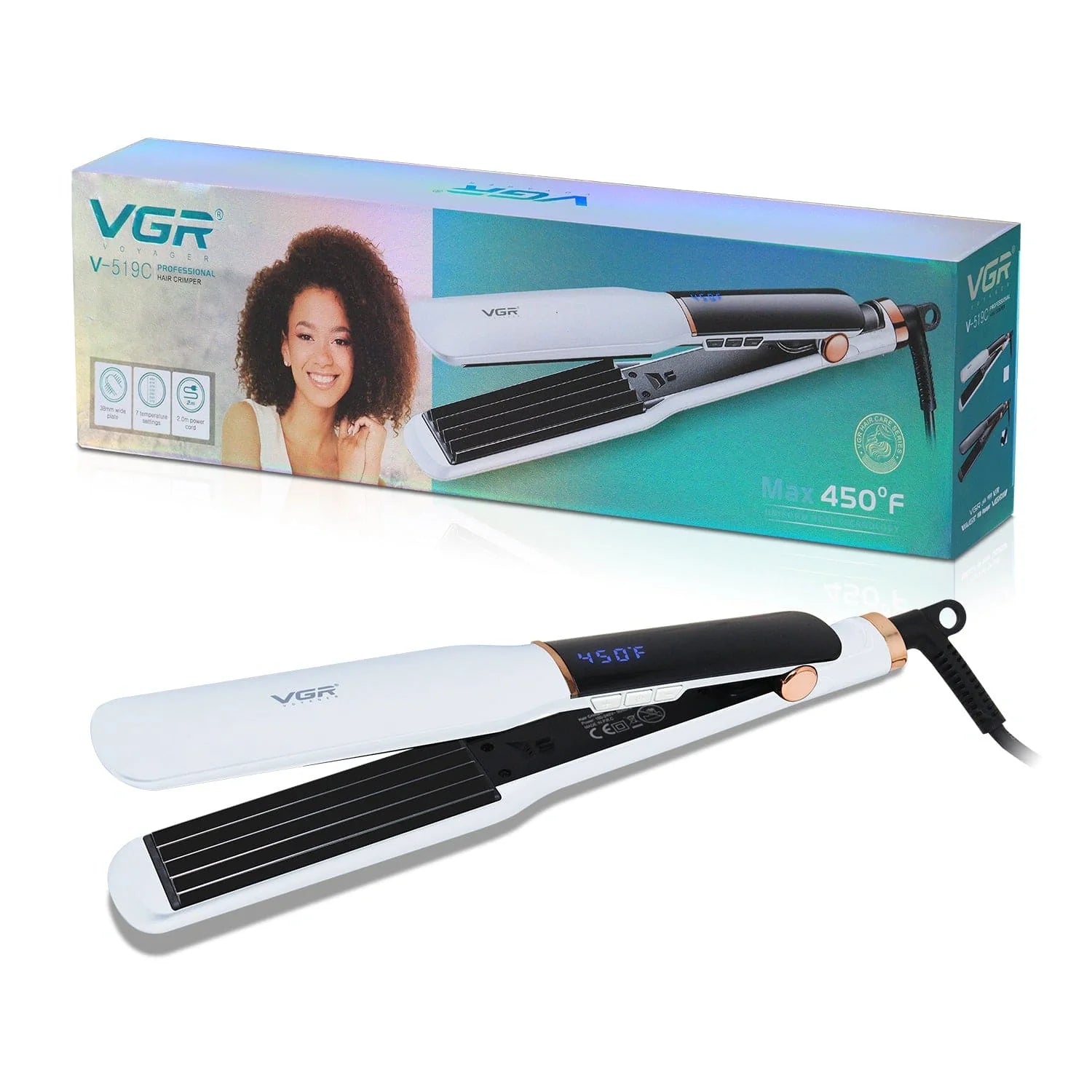 VGR V-519C hair crimper