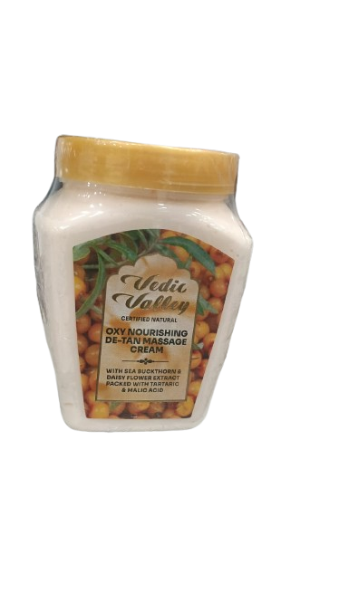 Vedic valley oxy nourishing DE-TAN massage cream 500g