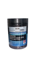 salon world keratin smooth hair spa shea butter 800g