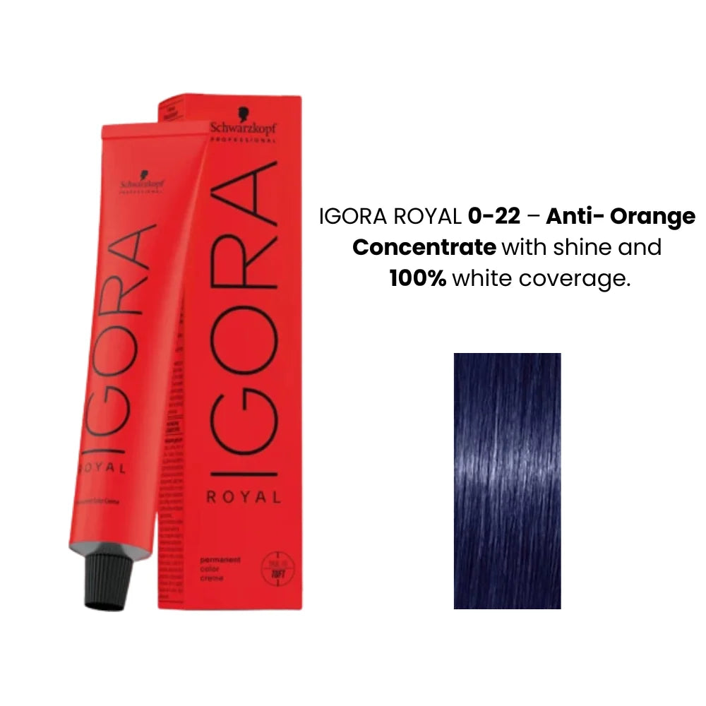 Schwarzkopf Igora Hair Color Tube 0-22 60ml