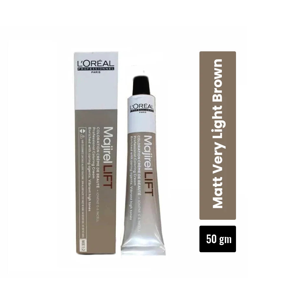 Loreal Professionnel Majirel Lift 12.7 Matte Very Light Brown 60gm
