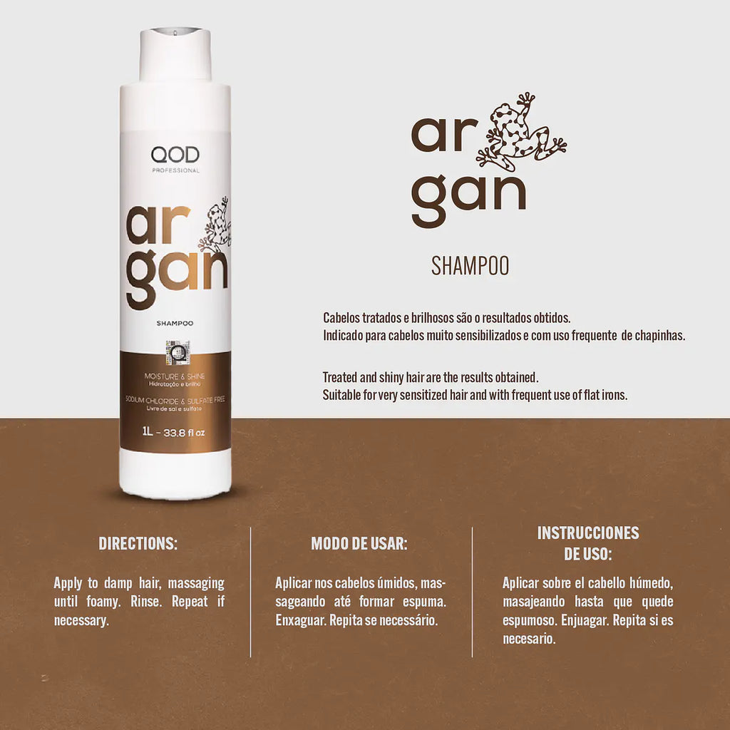 QOD argan shampoo 1L