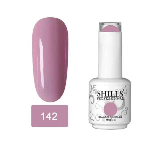 Shills soak off transparent gel polish