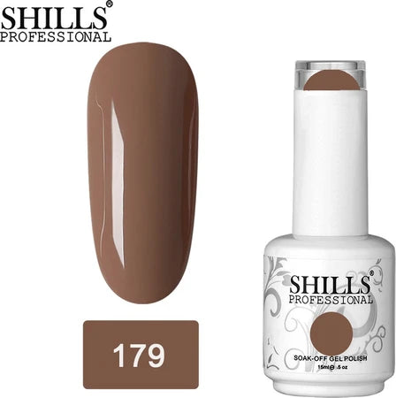 Shills soak off transparent gel polish