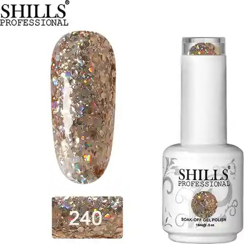 Shills soak off glitter gel polish