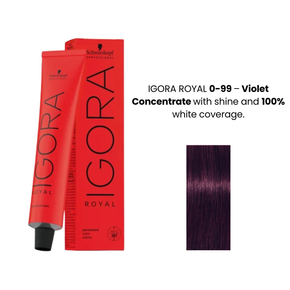 Schwarzkopf Igora Hair Color Tube 0-99 60 ml