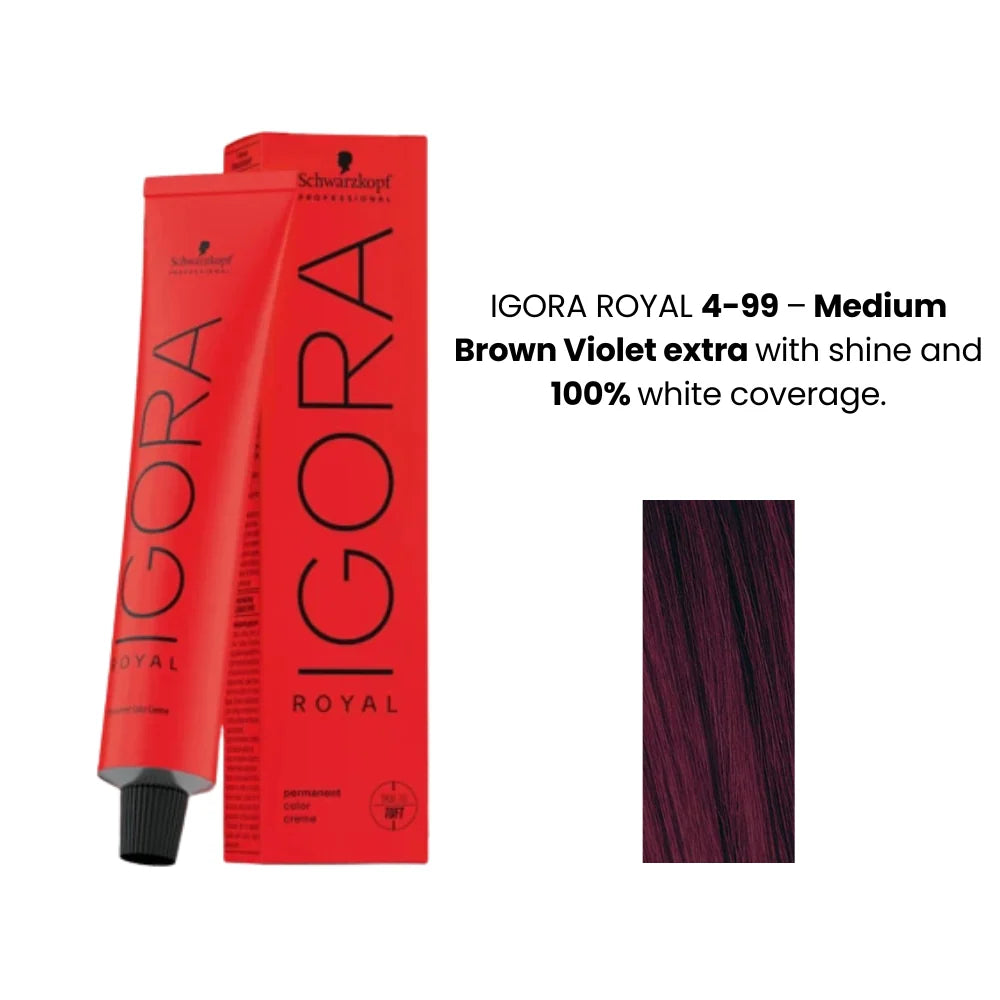 Schwarzkopf Igora Hair color Tube 4-99 60ml