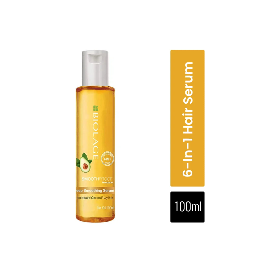 Matrix Biolage Smoothproof Deep Smoothing Professional 6 In 1 Hair Serum For Frizzy Hair (100Ml)