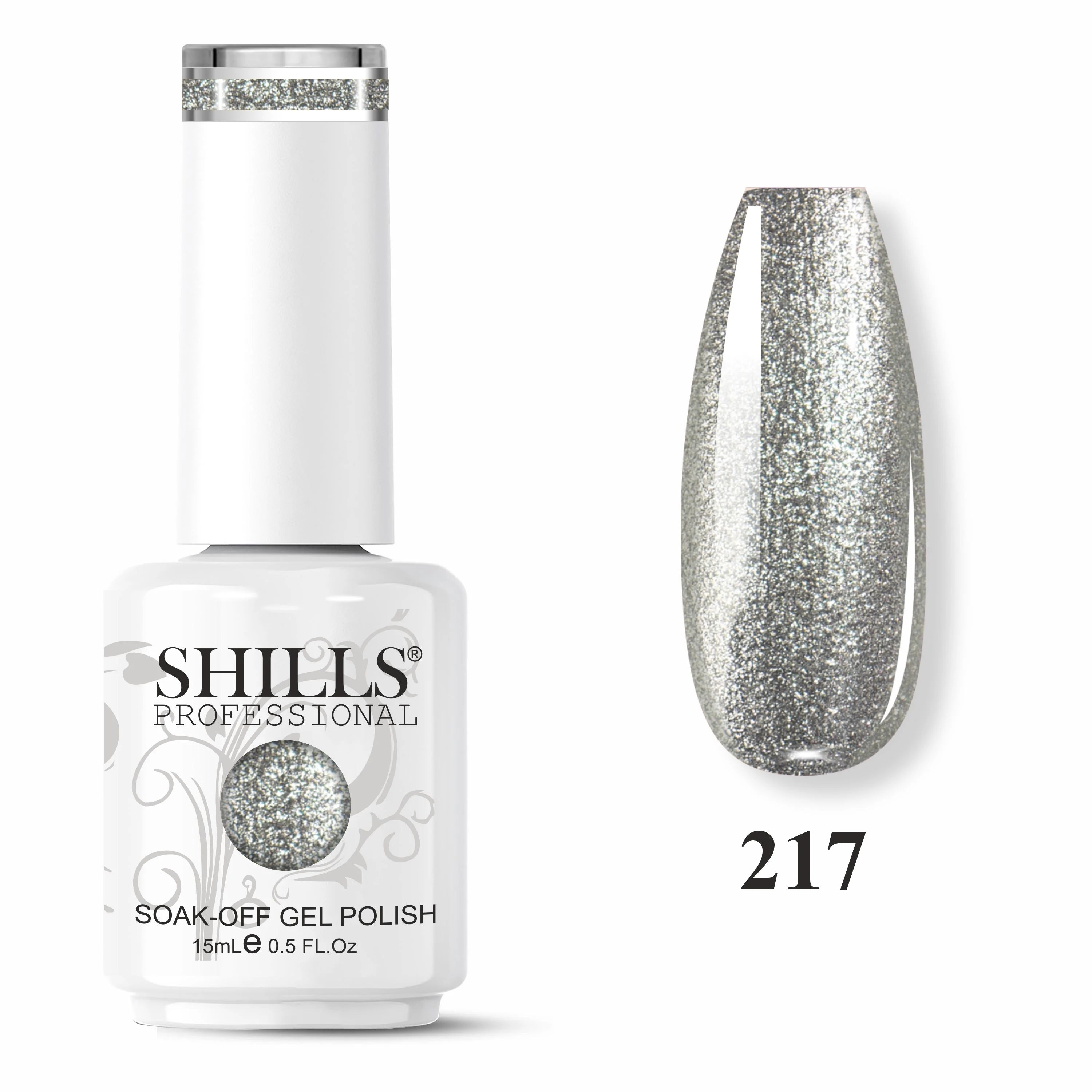Shills soak off glitter gel polish