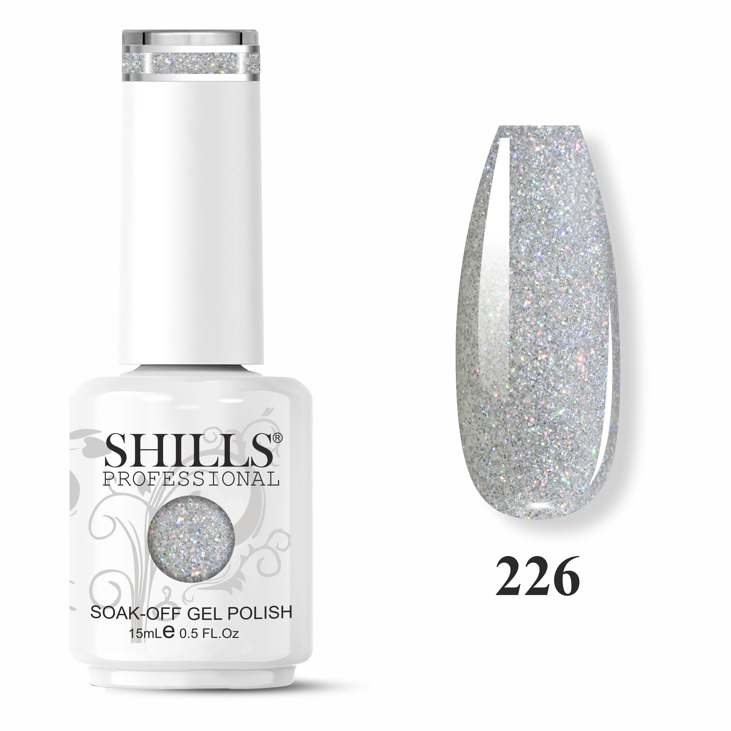 Shills soak off glitter gel polish