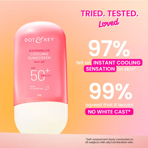 Dot & key cooling sunscreen SPF 50 PA++++ 50g