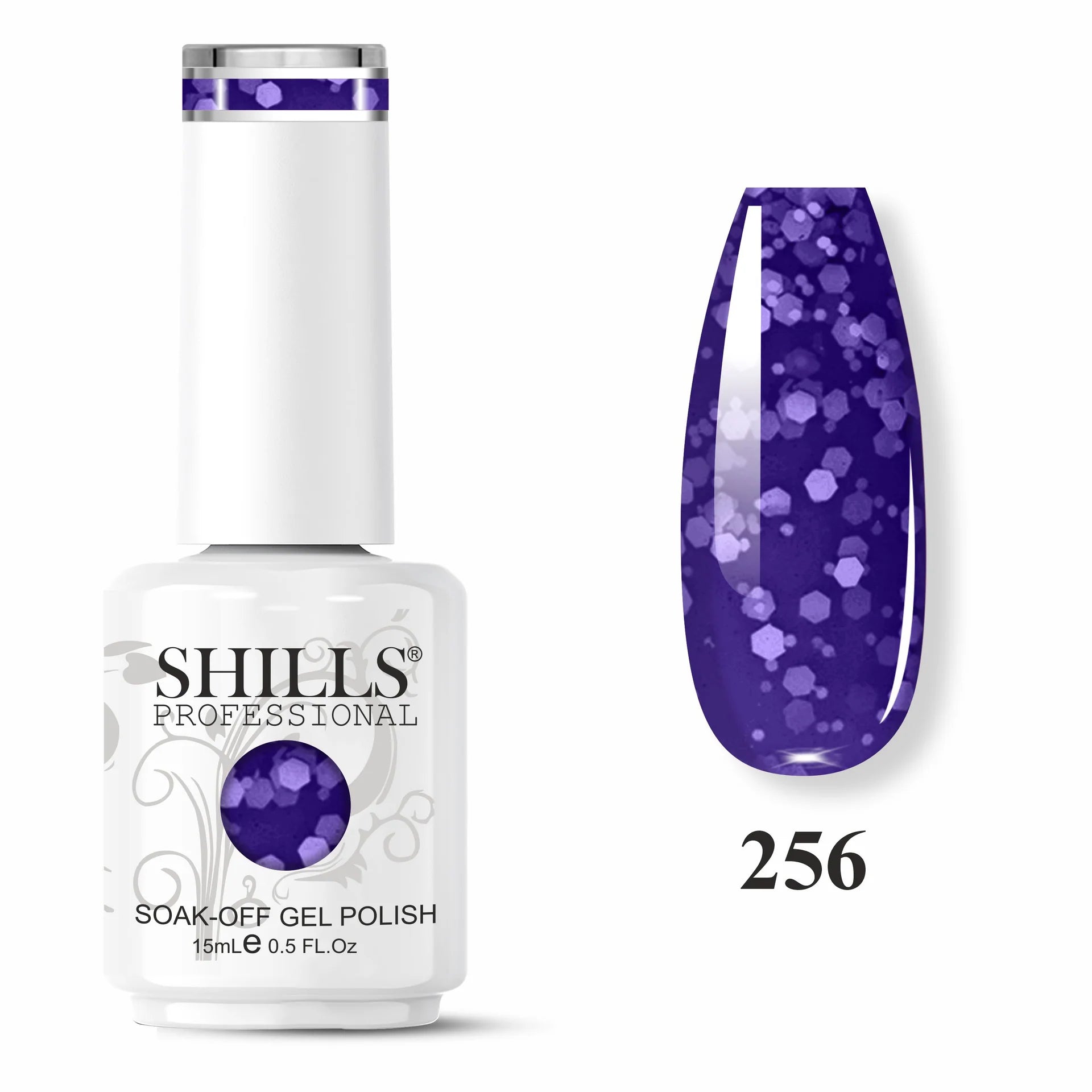 Shills soak off glitter gel polish