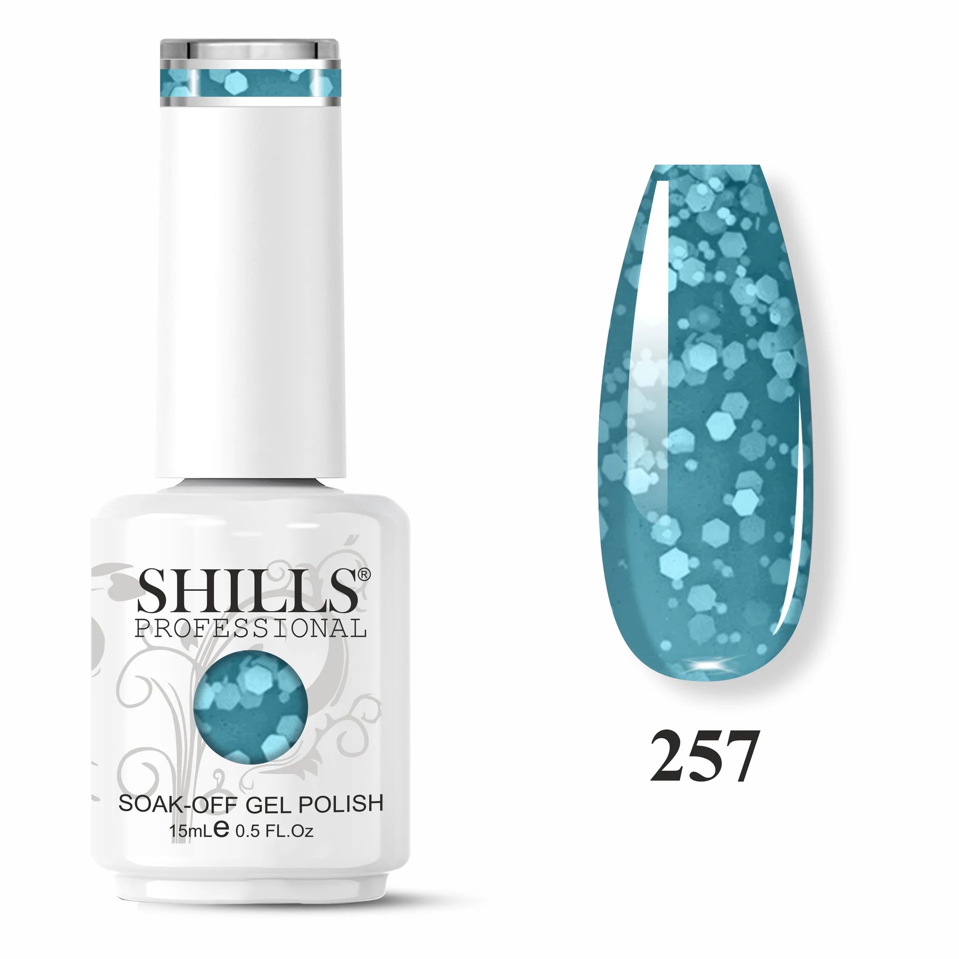 Shills soak off glitter gel polish