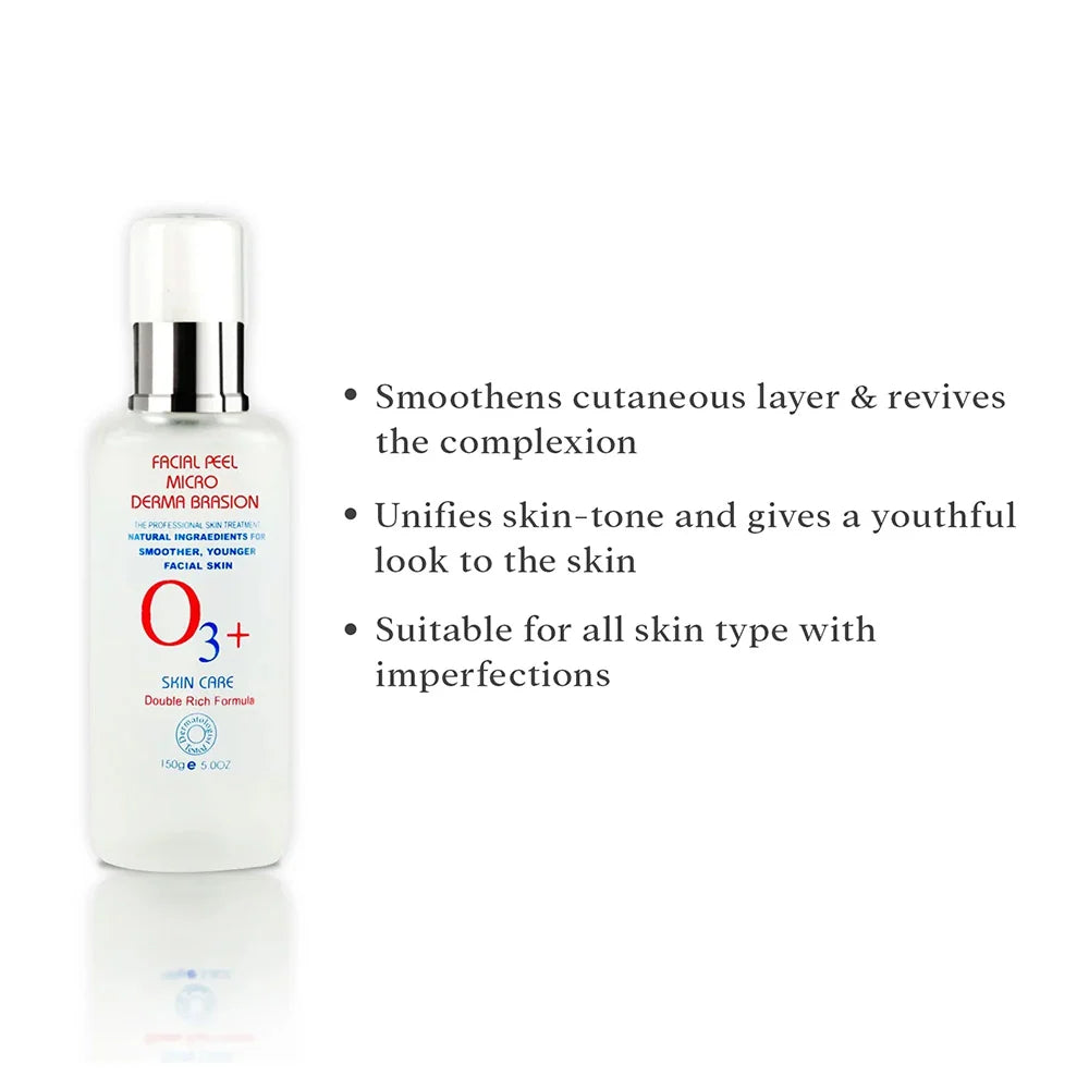 O3+ Micro Derma Brasion Facial Peel(150Gm)
