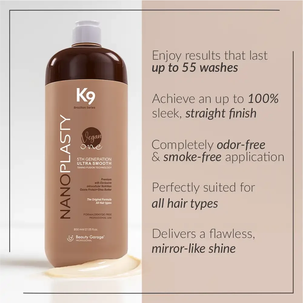K9 Nanoplasty Hair Treatment by Beauty Garage