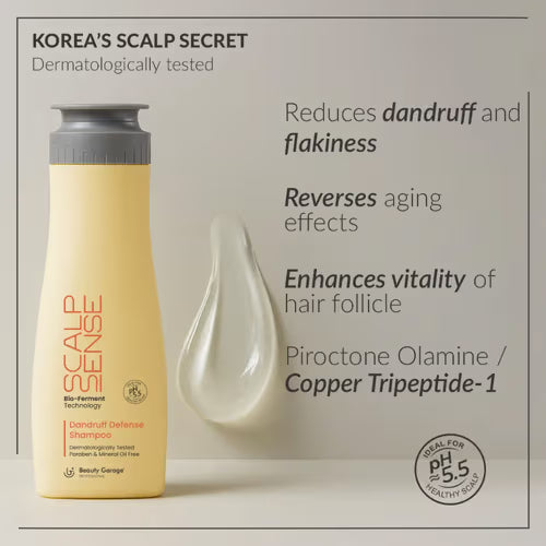 BG Scalp sense dandruff defense shampoo