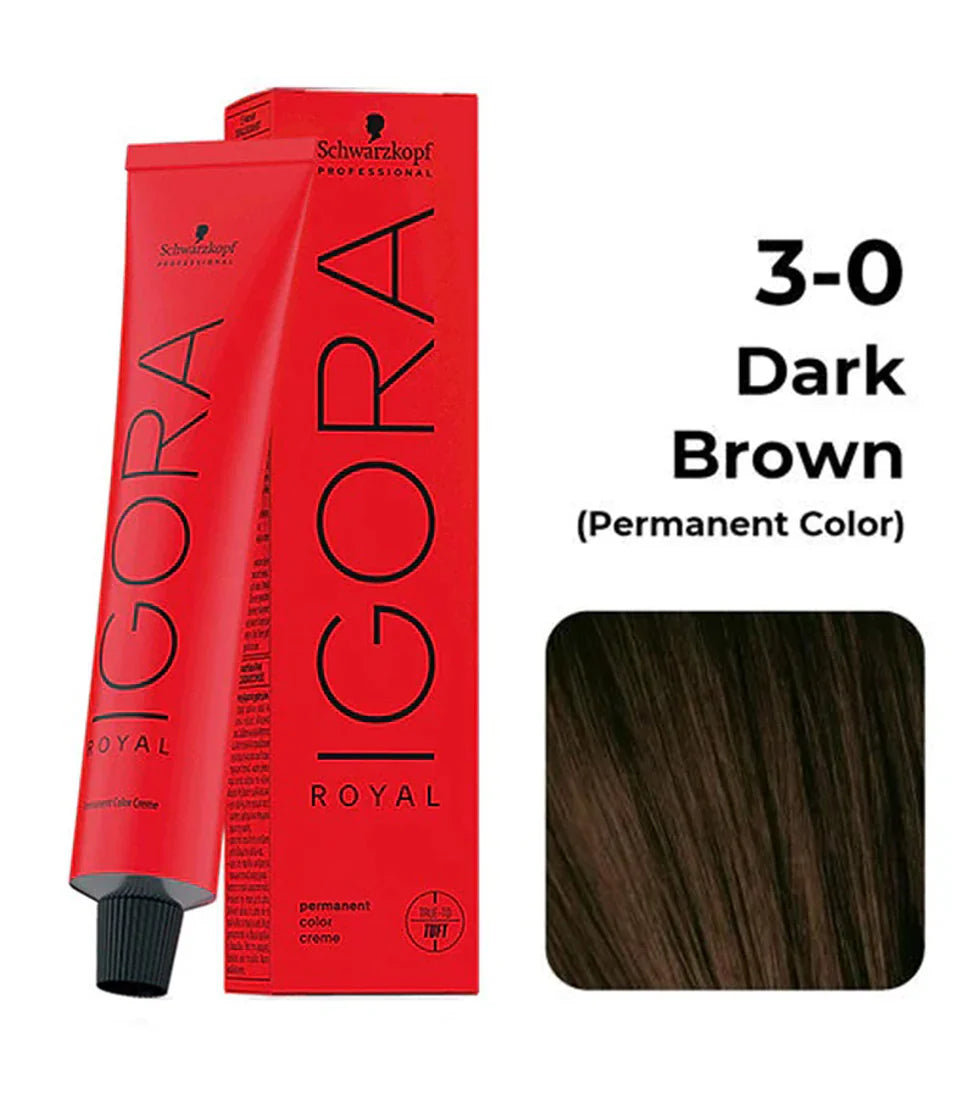 Schwarzkopf IGORA Hair Color Tube 3-0 60 ml