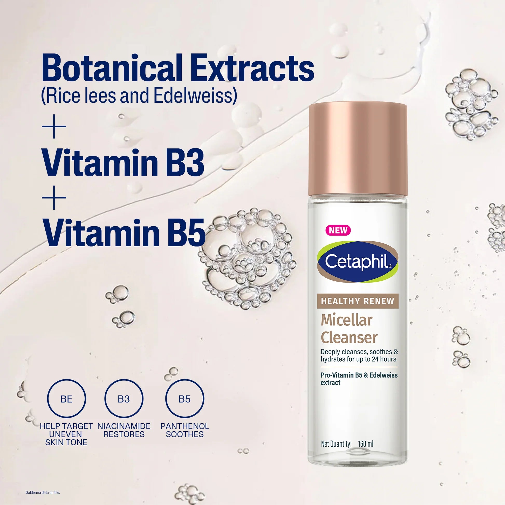 Cetaphil micellar cleanser 160ml