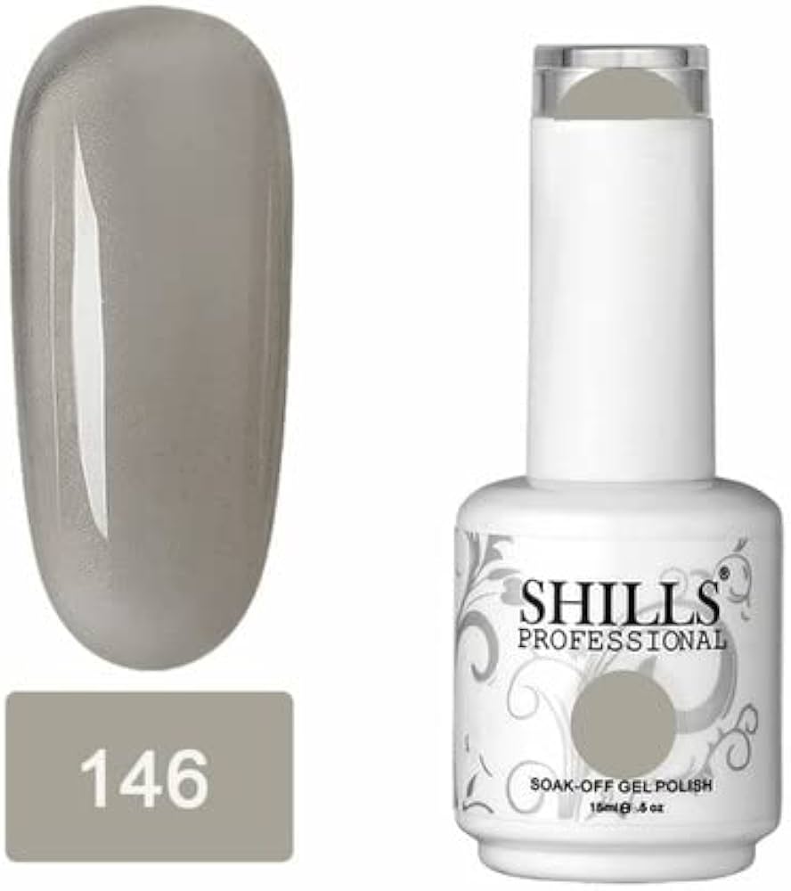 Shills soak off transparent gel polish