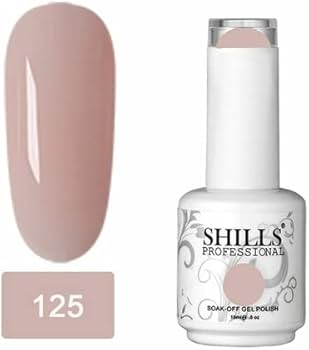 Shills soak off transparent gel polish
