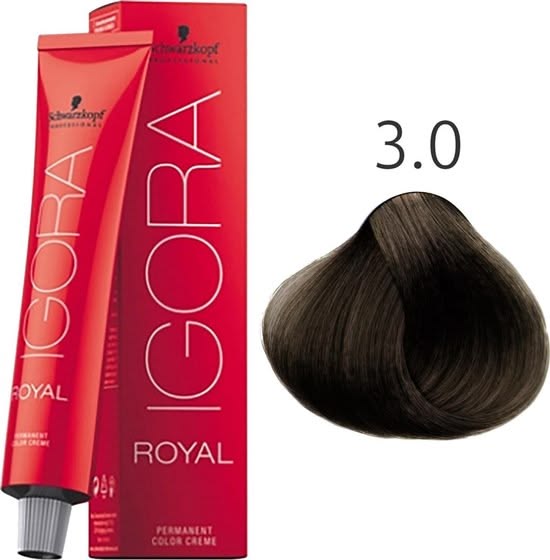 SCH IGORA royal 3-0 hair color