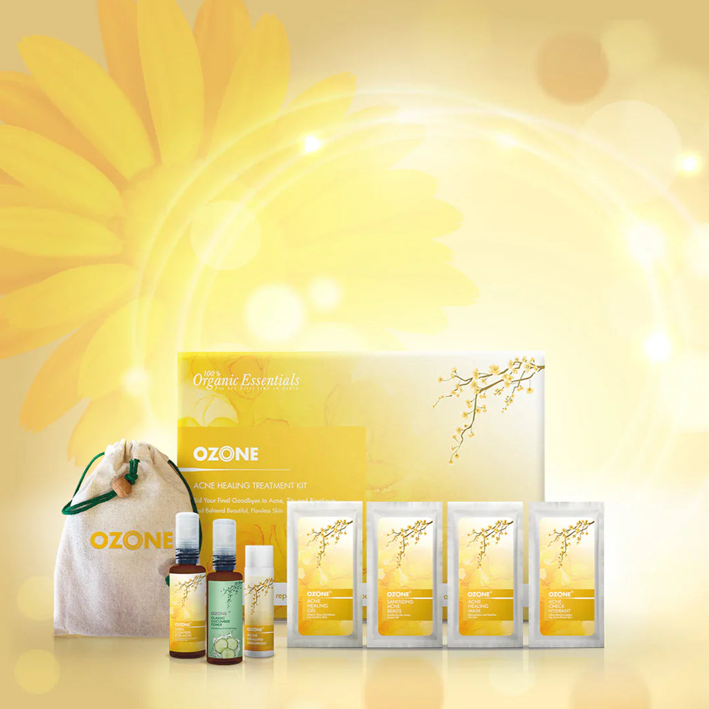 Ozone acne healing treatment kit