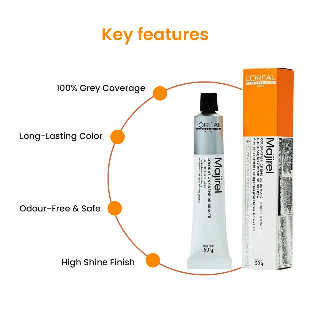 Loreal Majirel 4.3 Brown With Intense Gold 60Ml