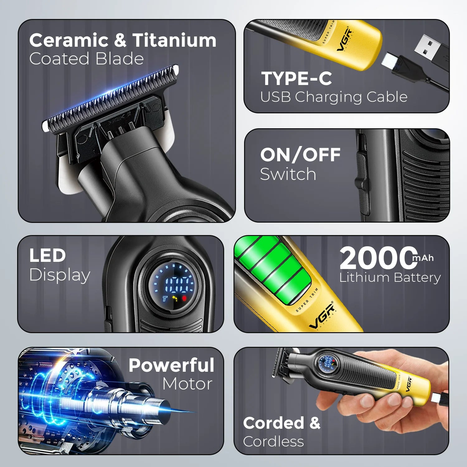 VGR  V-996 hair trimmer
