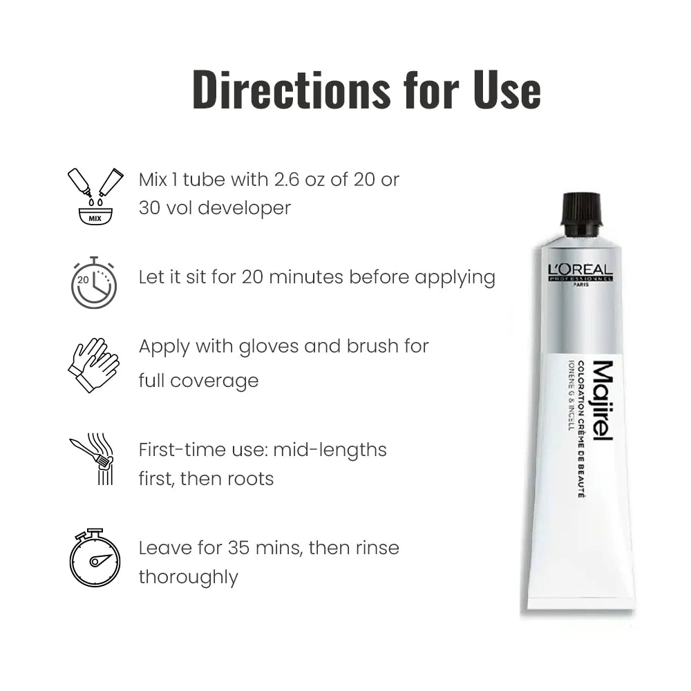 Loreal Majirel Hair Color New Shade 4.15 50ml