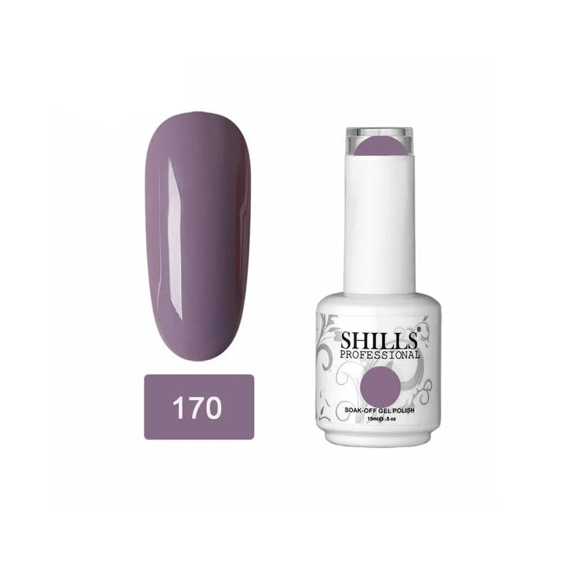 Shills soak off transparent gel polish