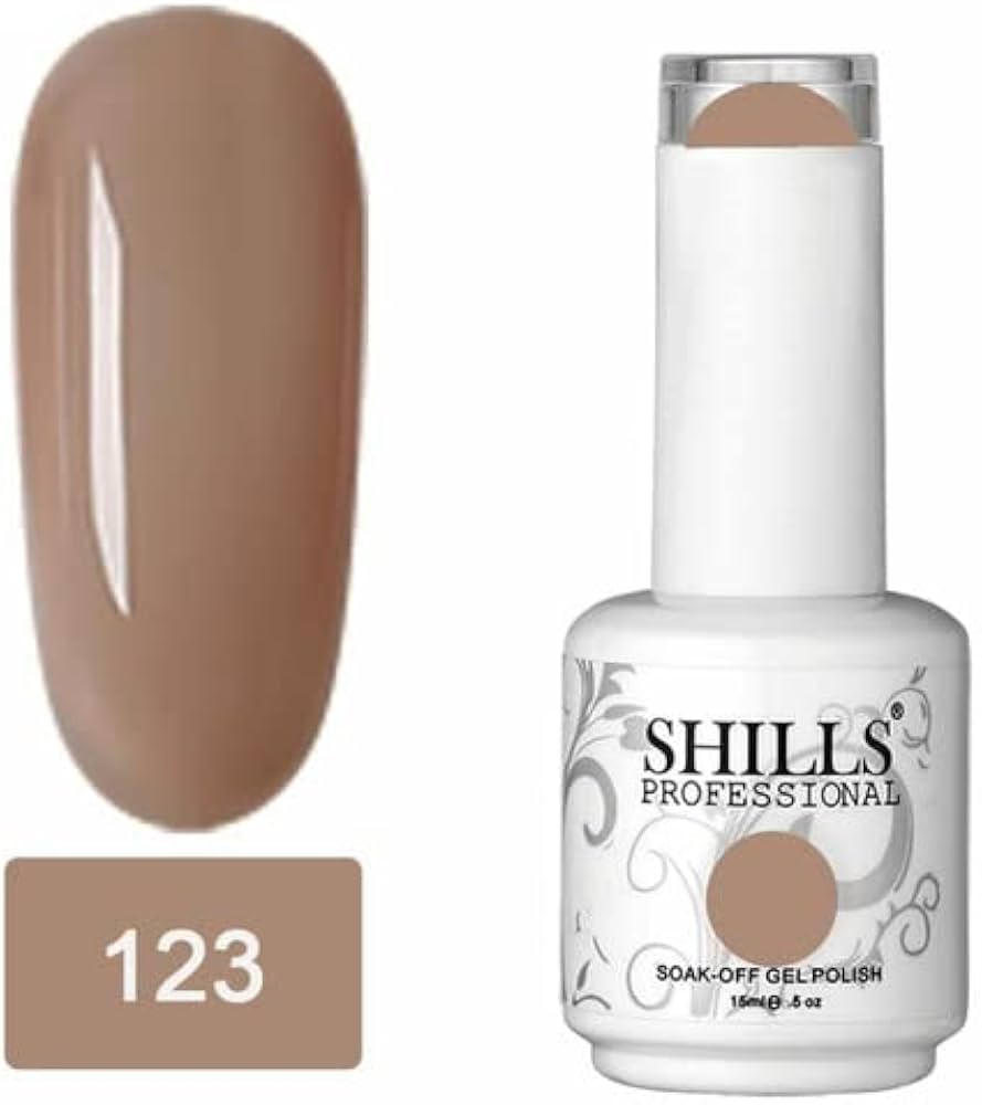 Shills soak off transparent gel polish