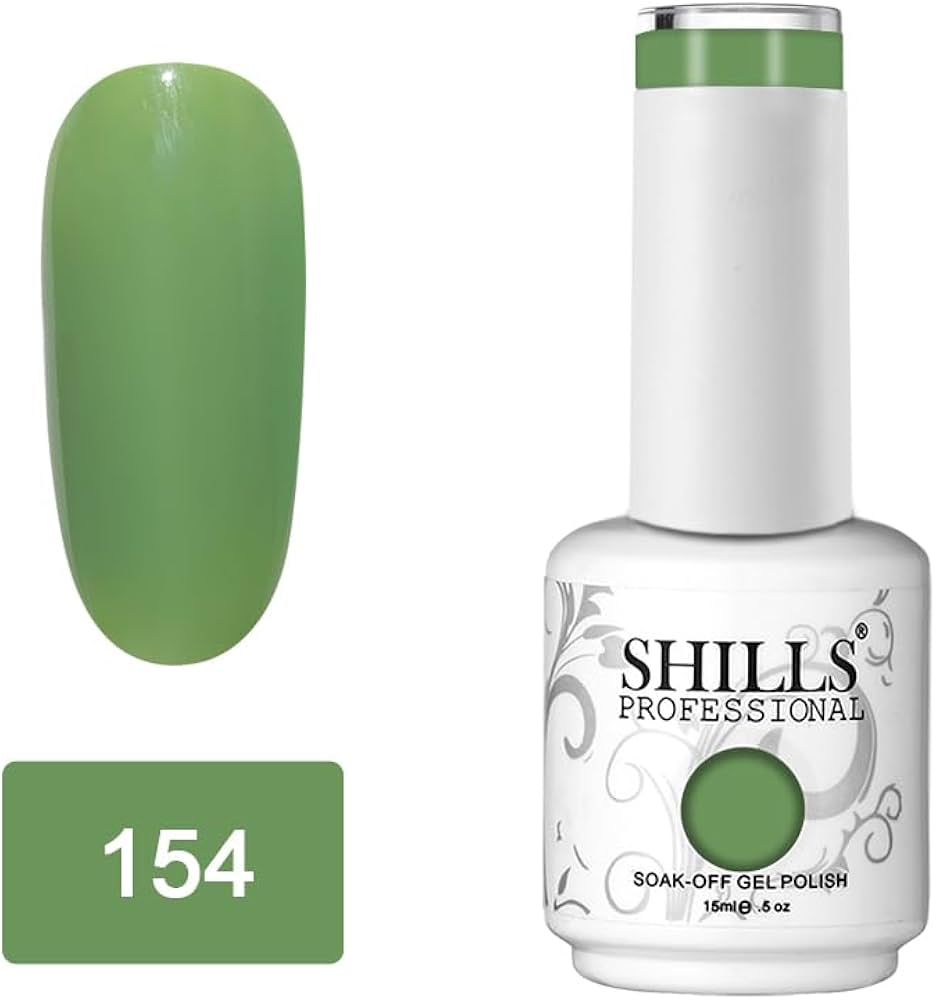 Shills soak off transparent gel polish