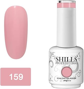 Shills soak off transparent gel polish