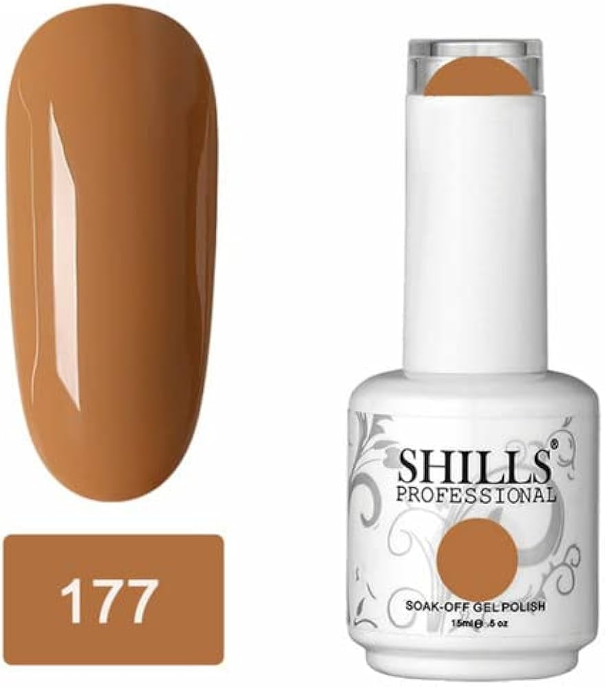 Shills soak off transparent gel polish