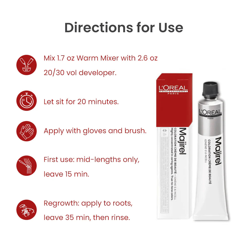 Loreal Professionnel Paris Majirel - 5.5 Mahogany Light Brown 60g