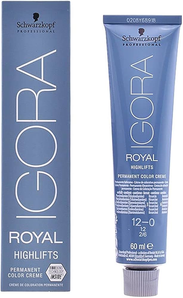 SCH IGORA 12-0 royal highlifts hair color