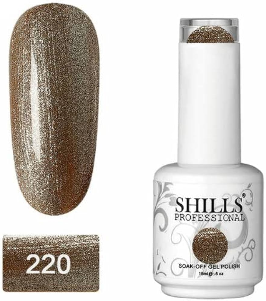 Shills soak off glitter gel polish