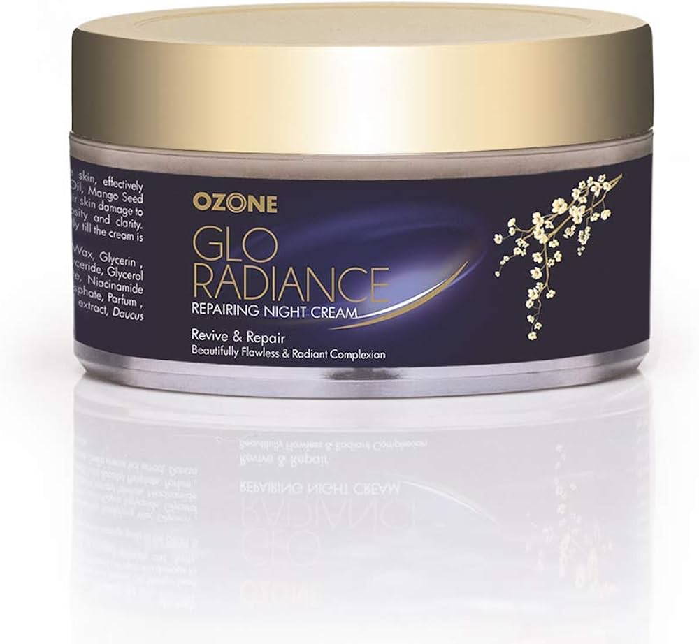 Ozone GLO Radiance repairing night cream