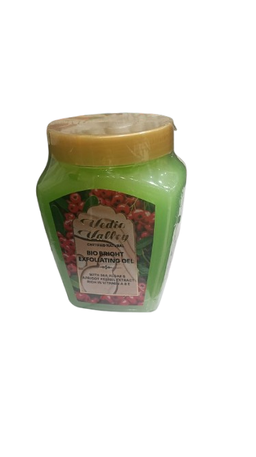 Vedic valley bio brightning exfoliating gel 500g