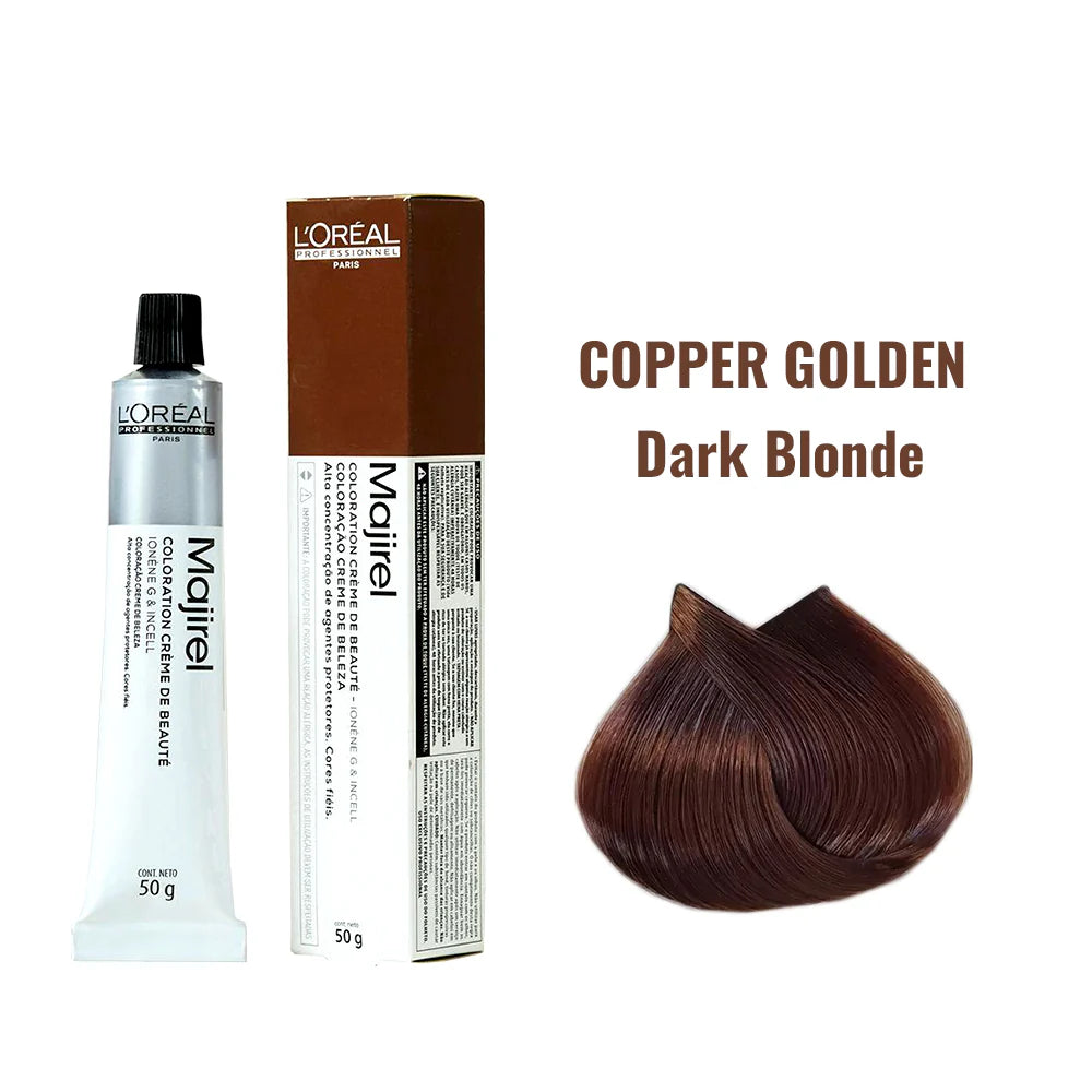 Loreal Majirel Hair Color New Shade 6.34 60g