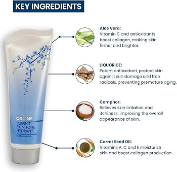 Ozone perfect skin tone hydrant