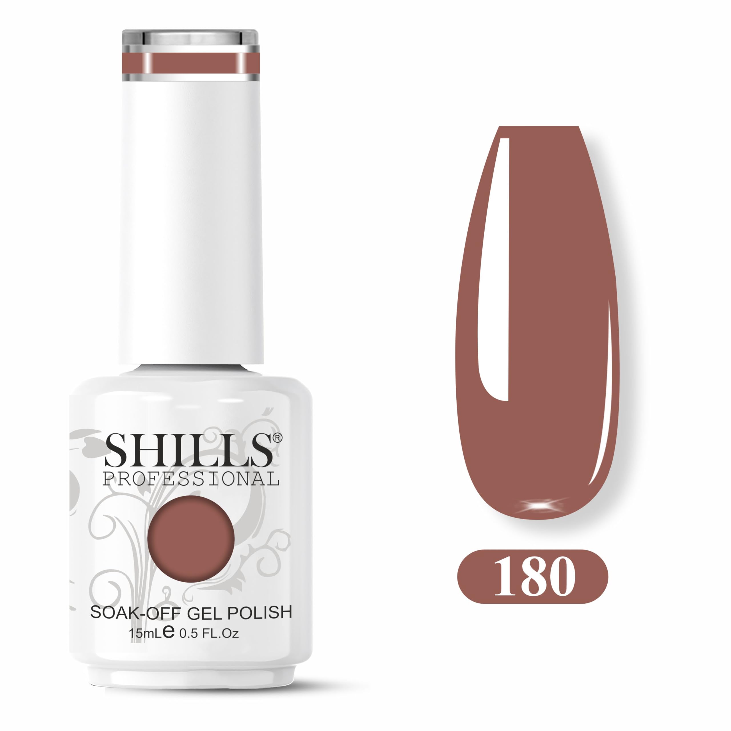 Shills soak off transparent gel polish
