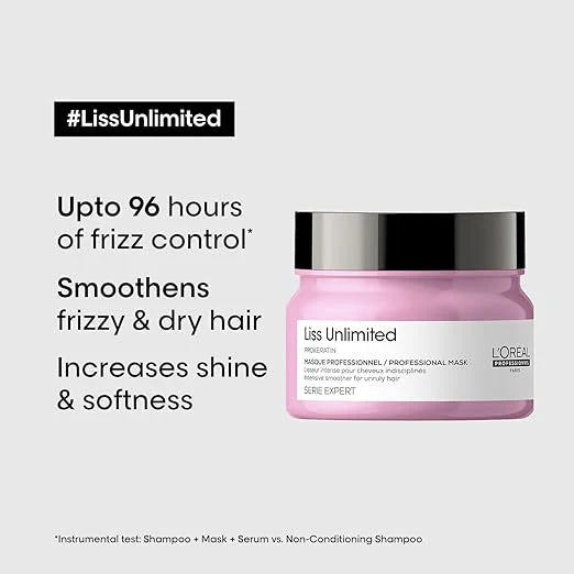 Loreal professionnel liss unlimited hair mask 490g
