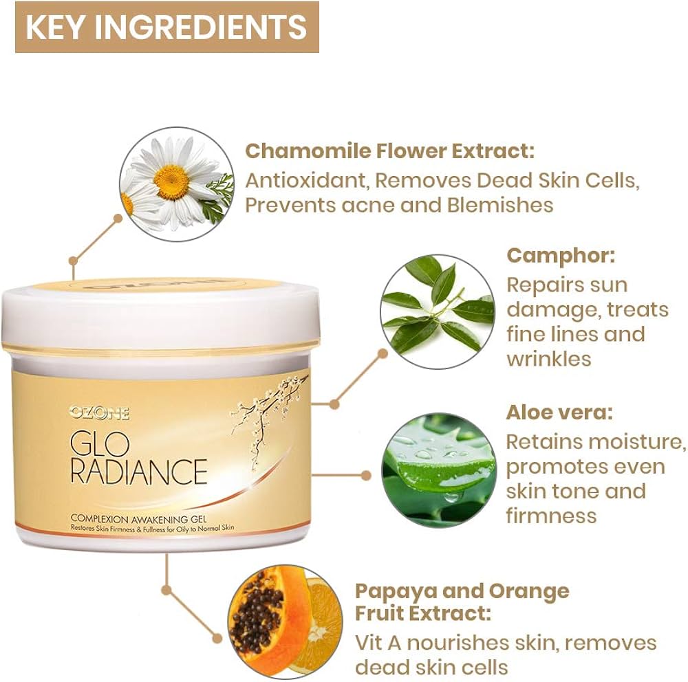 Ozone GLO RADIANCE complexion enhancing gel