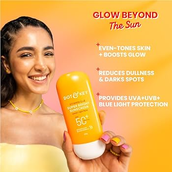 Dot & key vitamin C+E super bright sunscreen SPF 50 PA++++ 50g