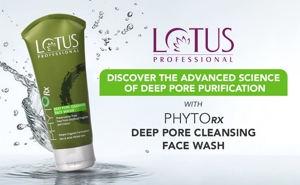 Lotus professional PHYTORx deep pore face wash 80g