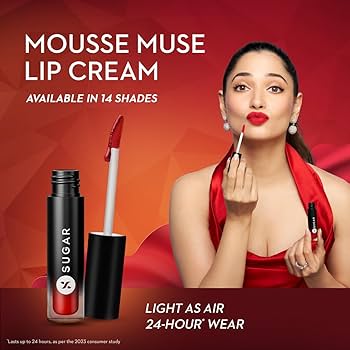 Sugar mousse muse maskproof lip cream 5ml