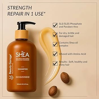 Beauty Garage shea butter shampoo 300ml